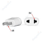 US Power Plug Adapter For EU Plugs