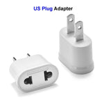 US Power Plug Adapter For EU Plugs